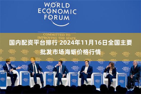 国内配资平台排行 2024年11月16日全国主要批发市场海蛎价格行情