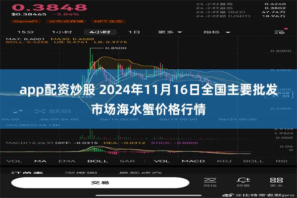 app配资炒股 2024年11月16日全国主要批发市场海水蟹价格行情